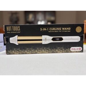 Hot Tools Pro Signature 2-in-1 Curling Wand HTIR8002TGTH‎ NEW Target Box Damage